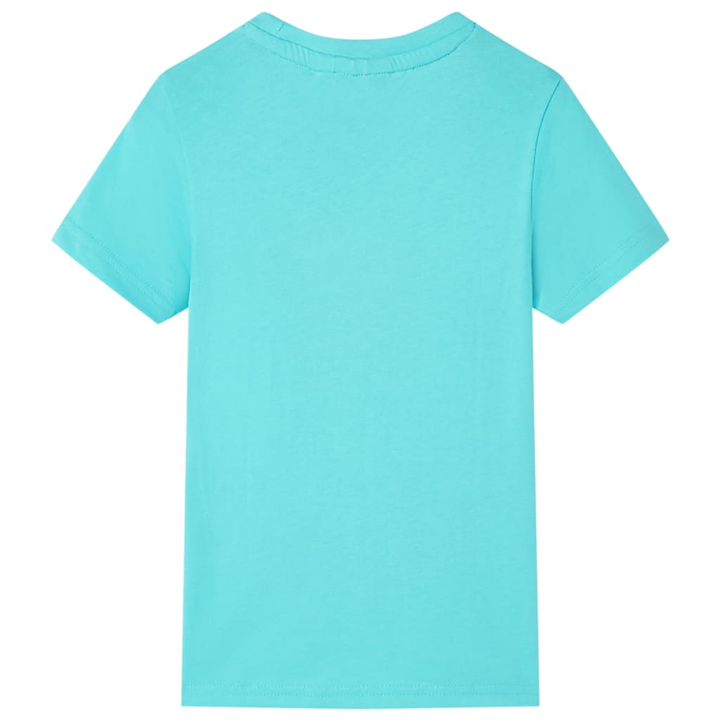 vidaXL Kindershirt met korte mouwen 104 zeeblauw afbeelding
