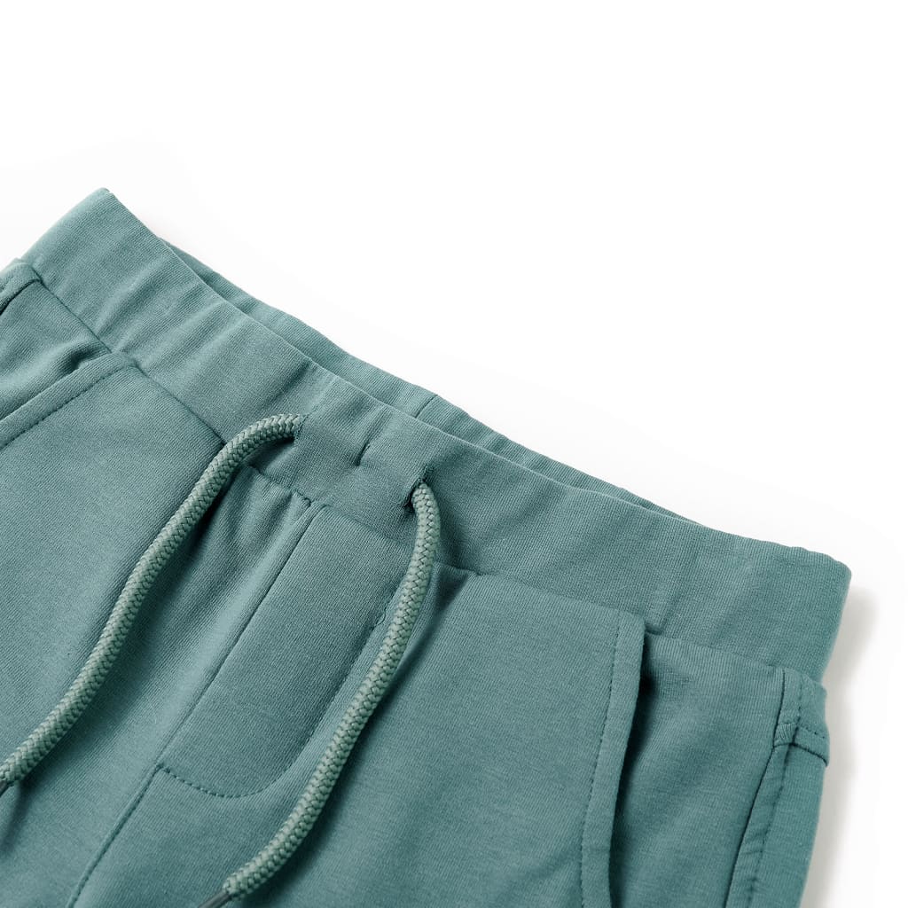 Thumbnail - vidaXL Kindershorts mit Kordelzug Petrolblau 116