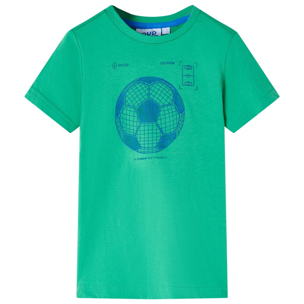 vidaXL Kinder-T-Shirt Grün 116