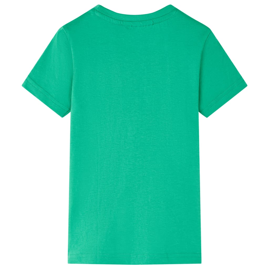 vidaXL Kindershirt 128 groen afbeelding