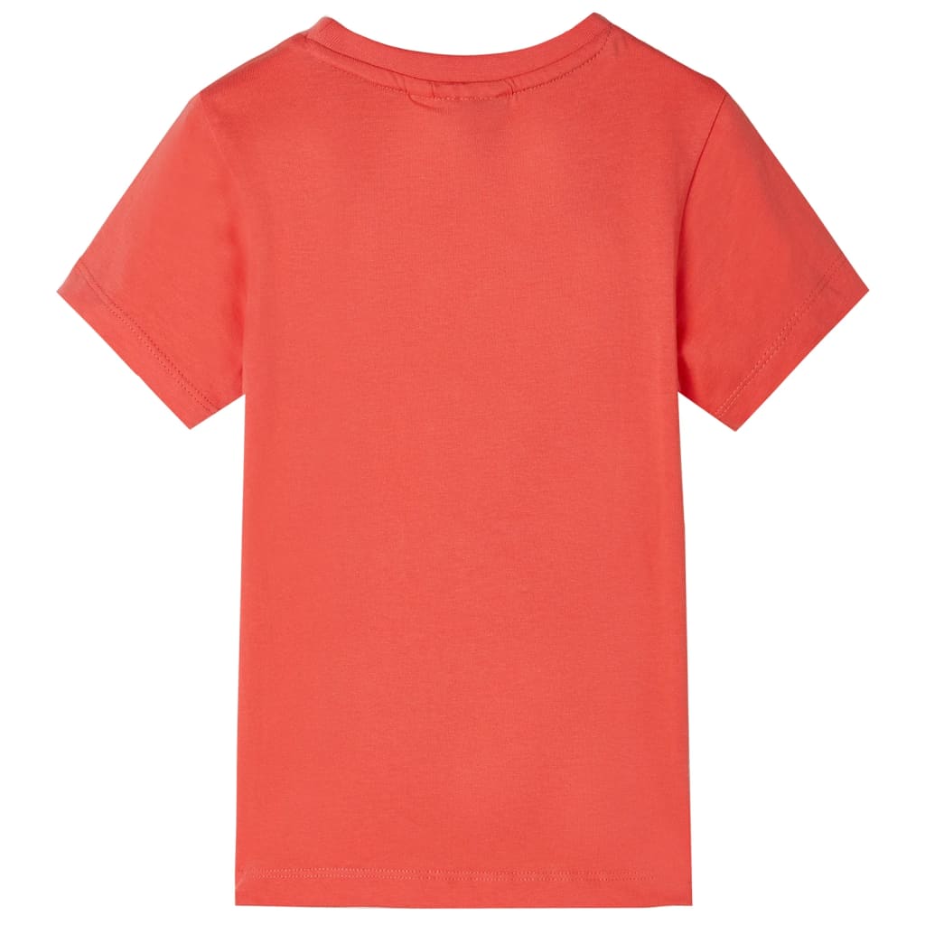 vidaXL Kindershirt 116 lichtrood afbeelding
