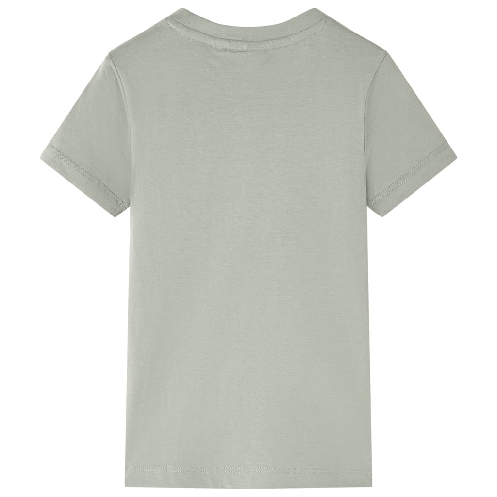 vidaXL Kindershirt 116 lichtkakikleurig afbeelding