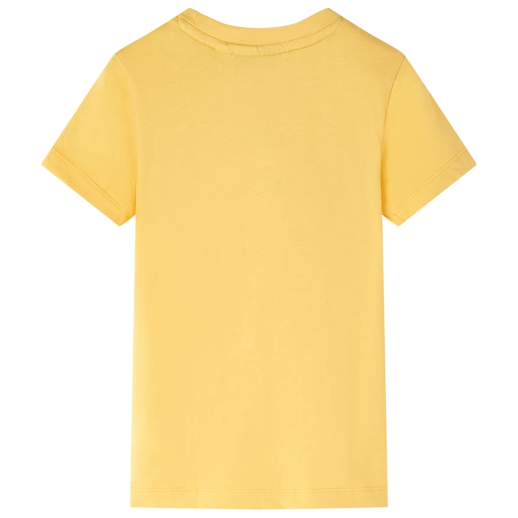 vidaXL Kindershirt 104 lichtokerkleurig afbeelding