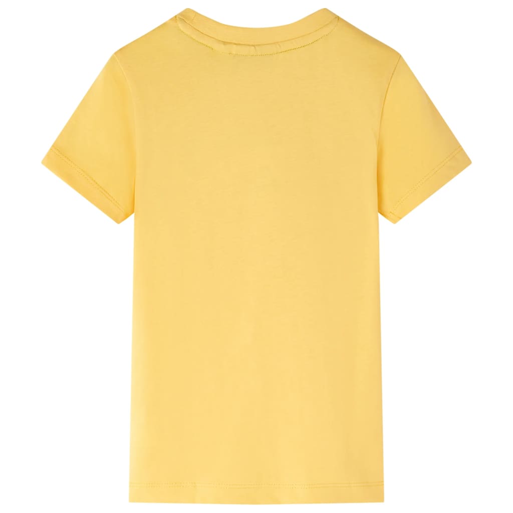 vidaXL Kindershirt 116 lichtokerkleurig afbeelding