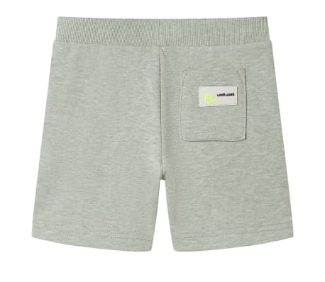 Kindershorts mit Kordelzug Hellkhaki Melange 116