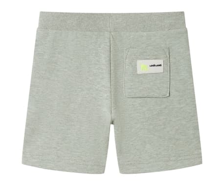 Kindershorts mit Kordelzug Hellkhaki Melange 128