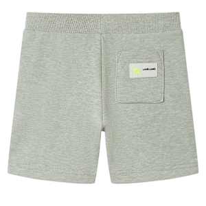 Kindershorts mit Kordelzug Hellkhaki Melange 128