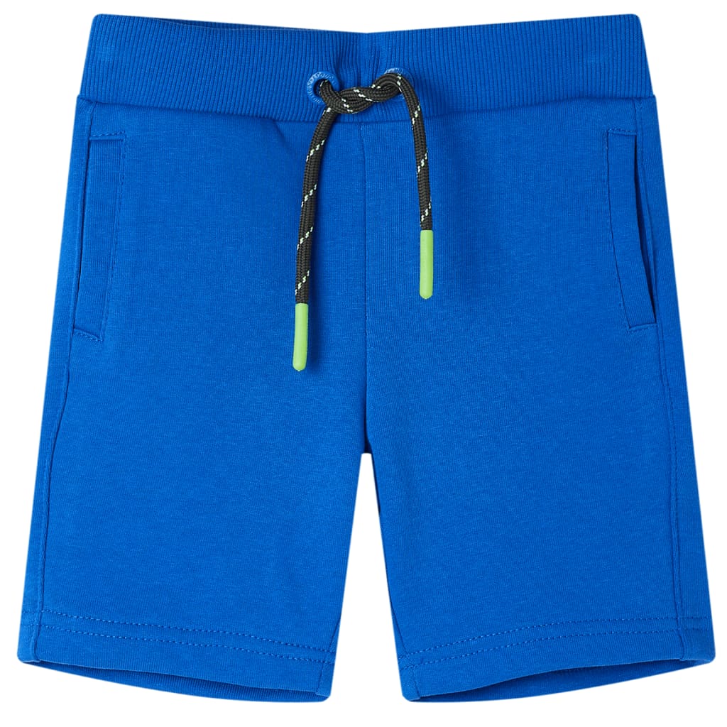 Pantaloni pentru copii cu șnur, albastru, 104