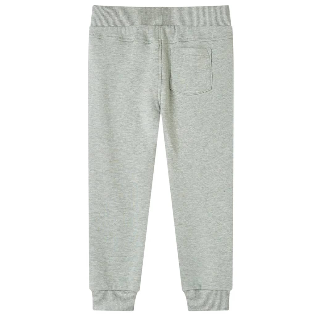 vidaXL Kinderjoggingbroek 116 lichtkaki afbeelding
