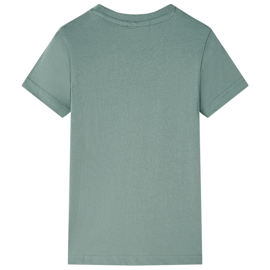 vidaXL Kindershirt 128 kakikleurig afbeelding