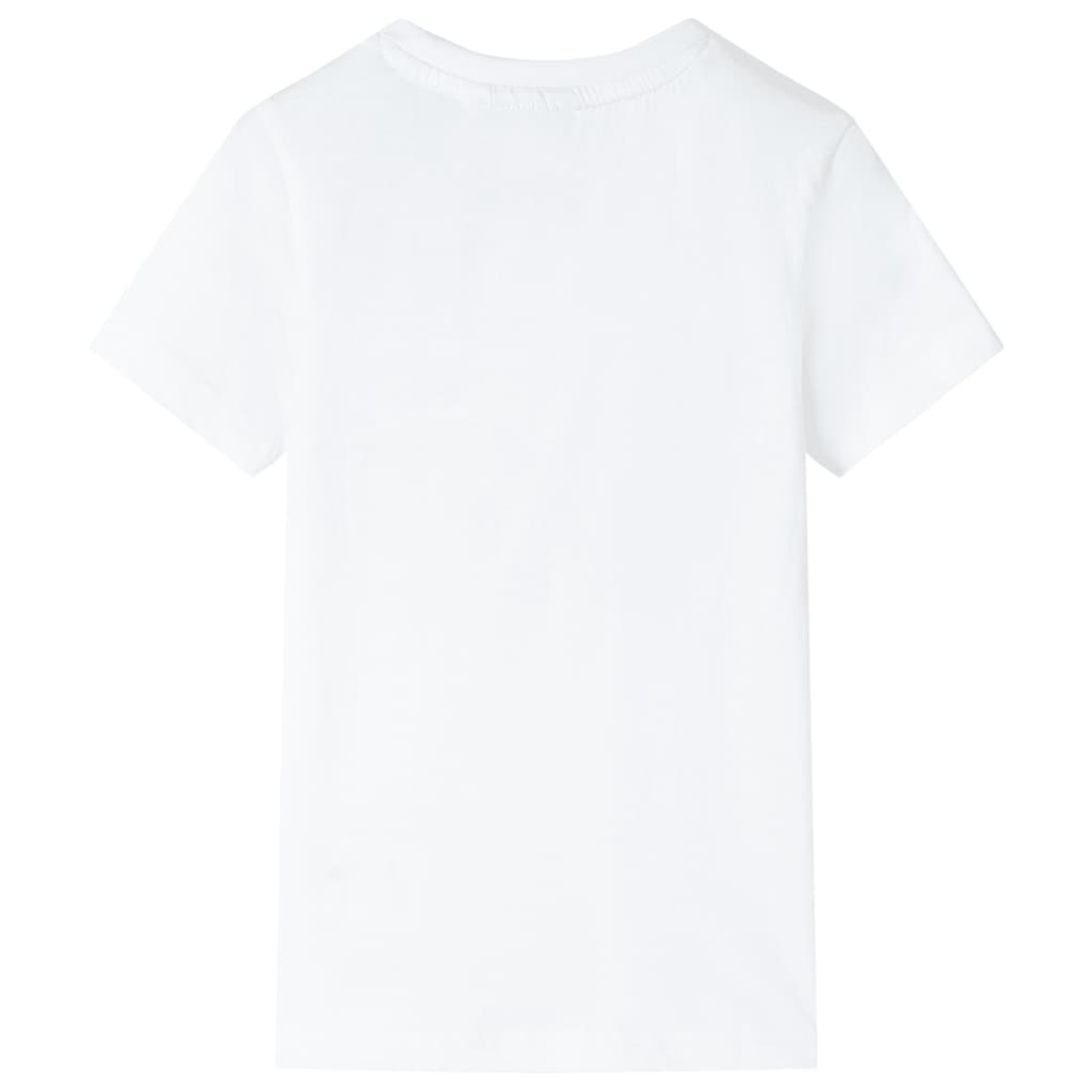 vidaXL Kindershirt 104 ecru afbeelding