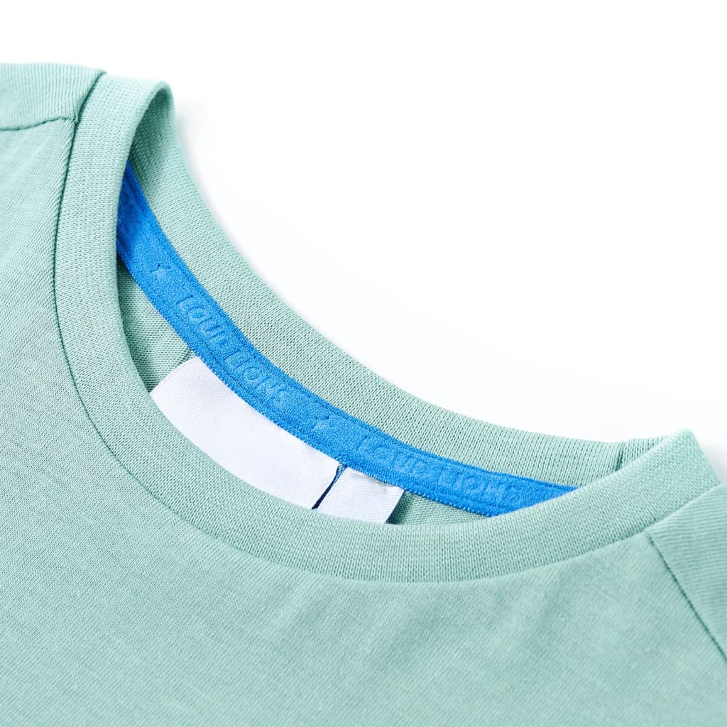 Thumbnail - vidaXL Kinder-T-Shirt Helles Khaki 104