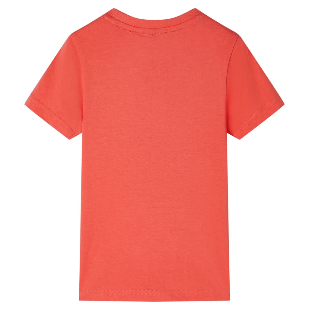 vidaXL Kindershirt 92 lichtrood afbeelding