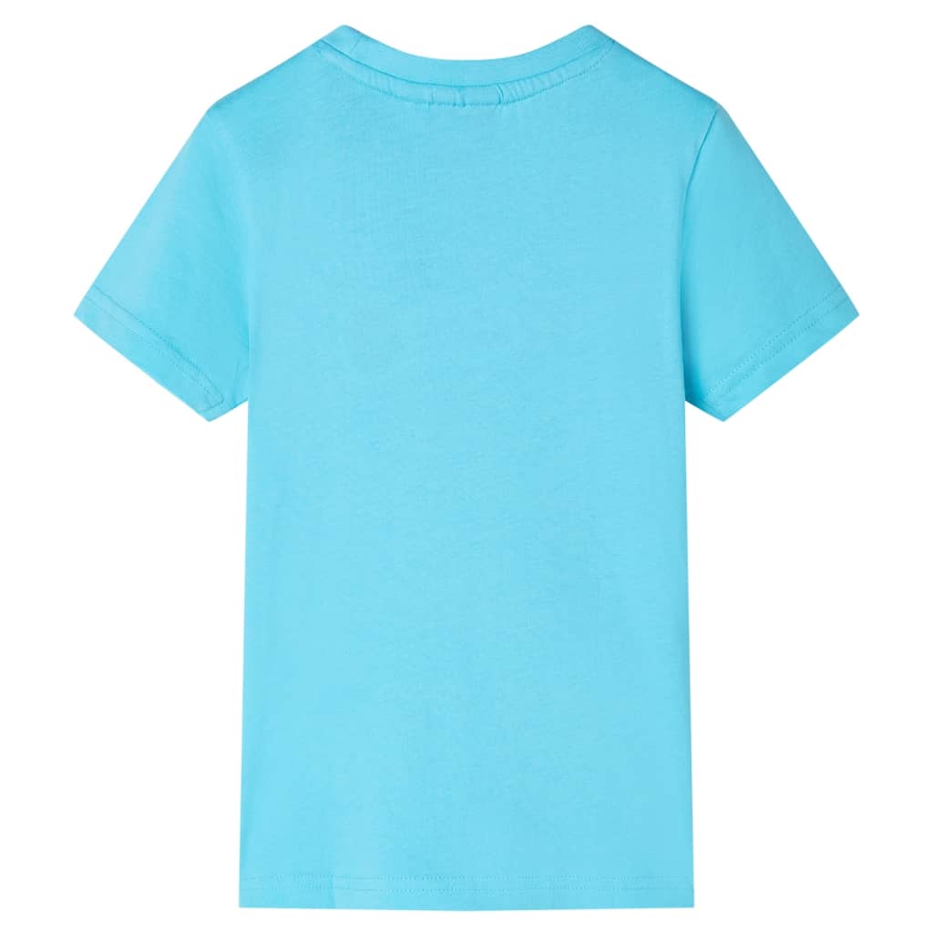 vidaXL Kindershirt 92 zeeblauw afbeelding