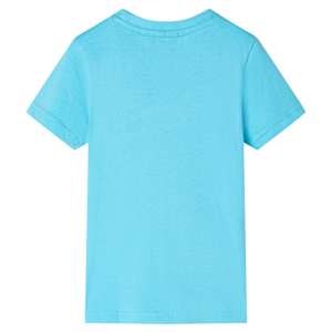 T-shirt para crian&ccedil;a cor ciano 116