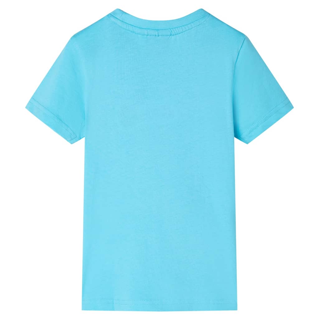Thumbnail - vidaXL Kinder-T-Shirt Aquablau 128