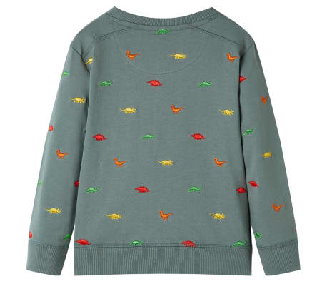 Sweatshirt pour enfants kaki 140
