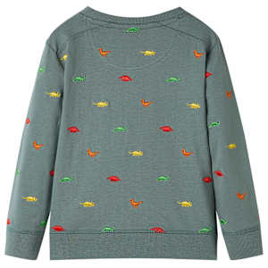 Sweatshirt pour enfants kaki 140