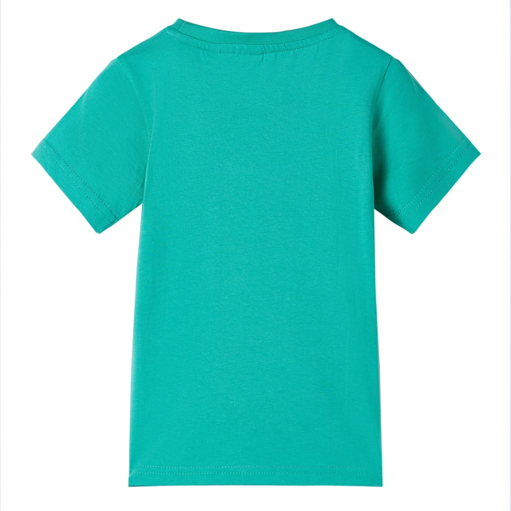 vidaXL Kindershirt 92 groen afbeelding