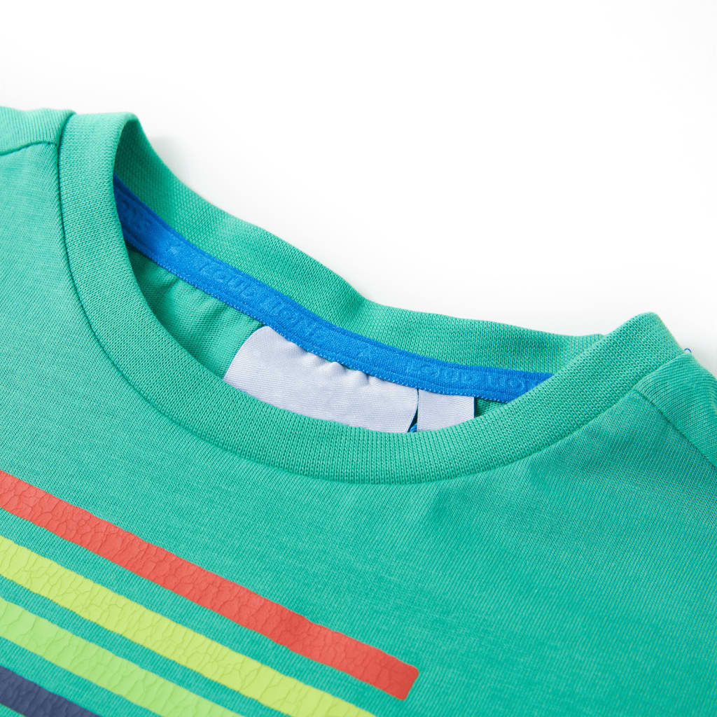 Thumbnail - vidaXL Kinder-T-Shirt Grün 104