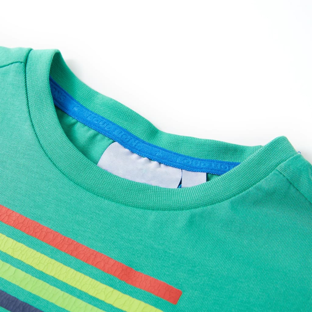 Thumbnail - vidaXL Kinder-T-Shirt Grün 116