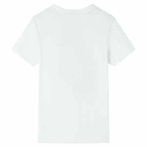 Kids' T-shirt with Short Sleeves Ecru 92