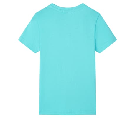 Kids' T-shirt with Short Sleeves Aqua 92