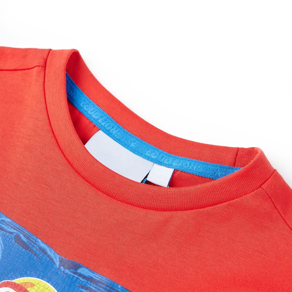 Thumbnail - vidaXL Kinder-Kurzarmshirt Rot 92