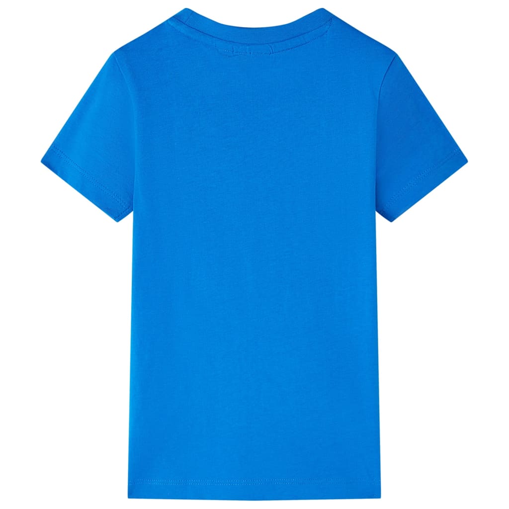 vidaXL Kindershirt 128 felblauw afbeelding