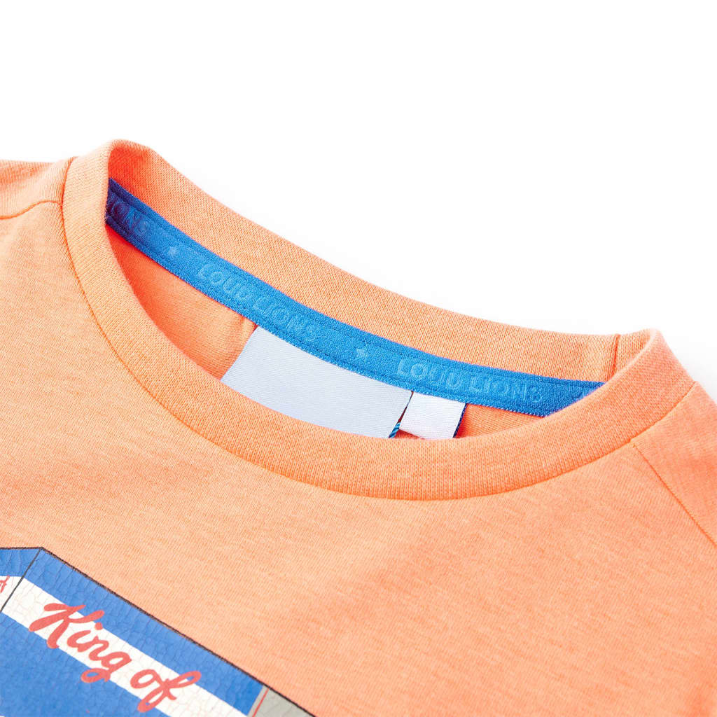 Thumbnail - vidaXL Kinder-Kurzarmshirt Neonorange 128