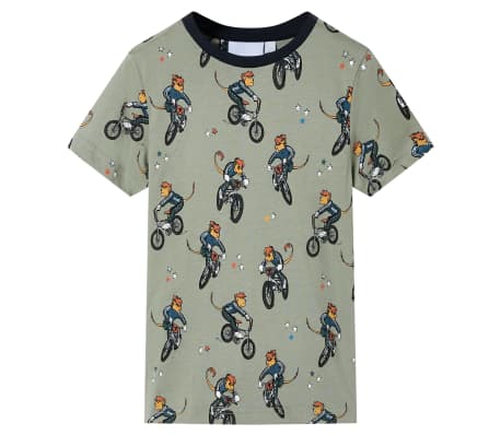 Детска пижама с къс ръкав, светлооранжева, 140