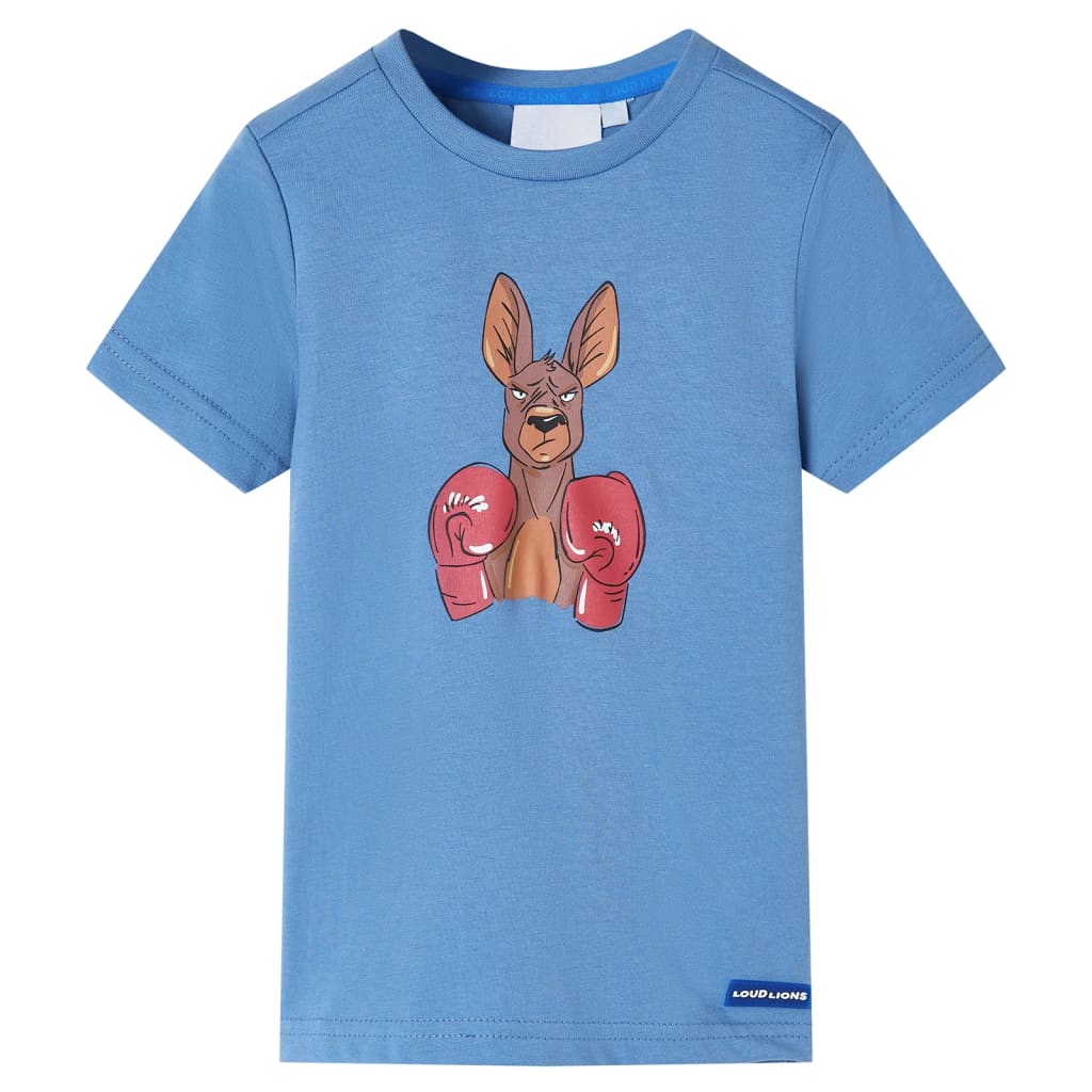 Bilde av Vidaxl T-skjorte For Barn Med Korte Ermer Medium Blå 116