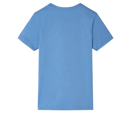 Detsk&eacute; tričko s dlh&yacute;mi ruk&aacute;vmi stredne modr&eacute; 128