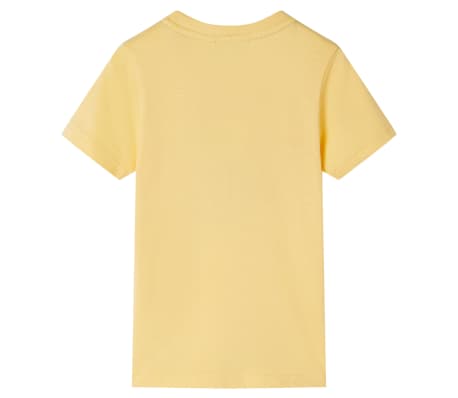 Otro&scaron;ka majica s kratkimi rokavi rumena 92