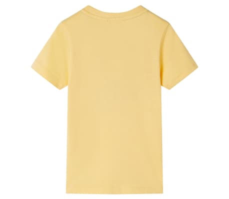 Lasten lyhythihainen T-paita keltainen 104