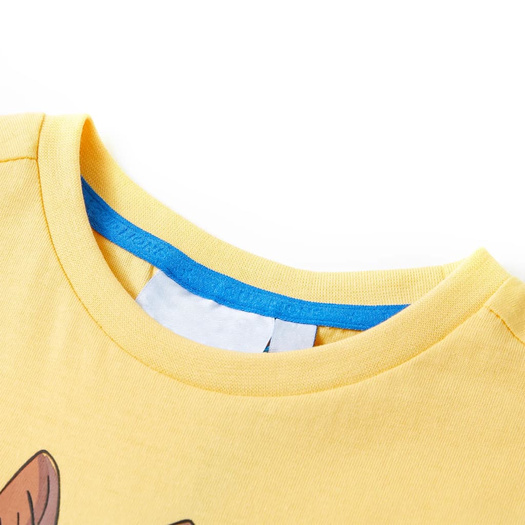 Thumbnail - vidaXL Kinder-Kurzarmshirt Gelb 116