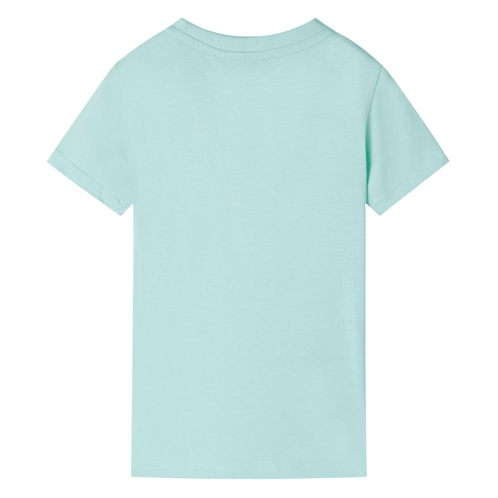 vidaXL Kindershirt 116 lichtmint afbeelding