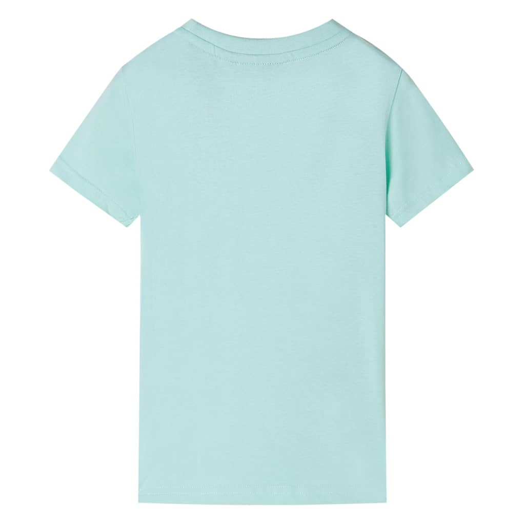 vidaXL Kindershirt 140 lichtmint afbeelding