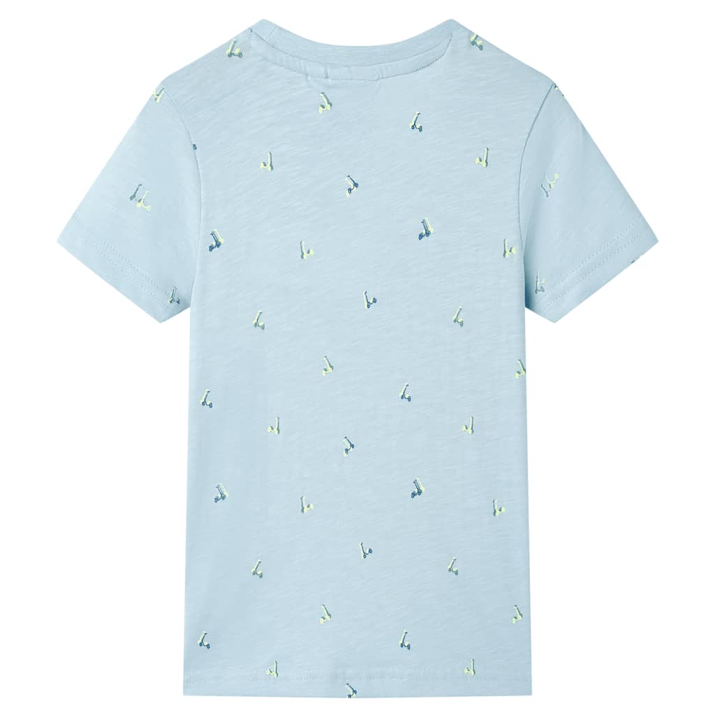 vidaXL Kindershirt 104 lichtblauw afbeelding