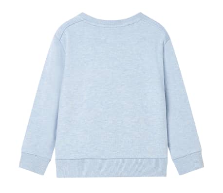 Kids' Sweatshirt Soft Blue Melange 92