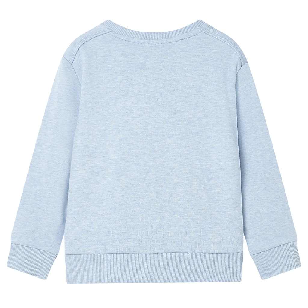 Thumbnail - vidaXL Kinder-Sweatshirt Hellblau Melange 128