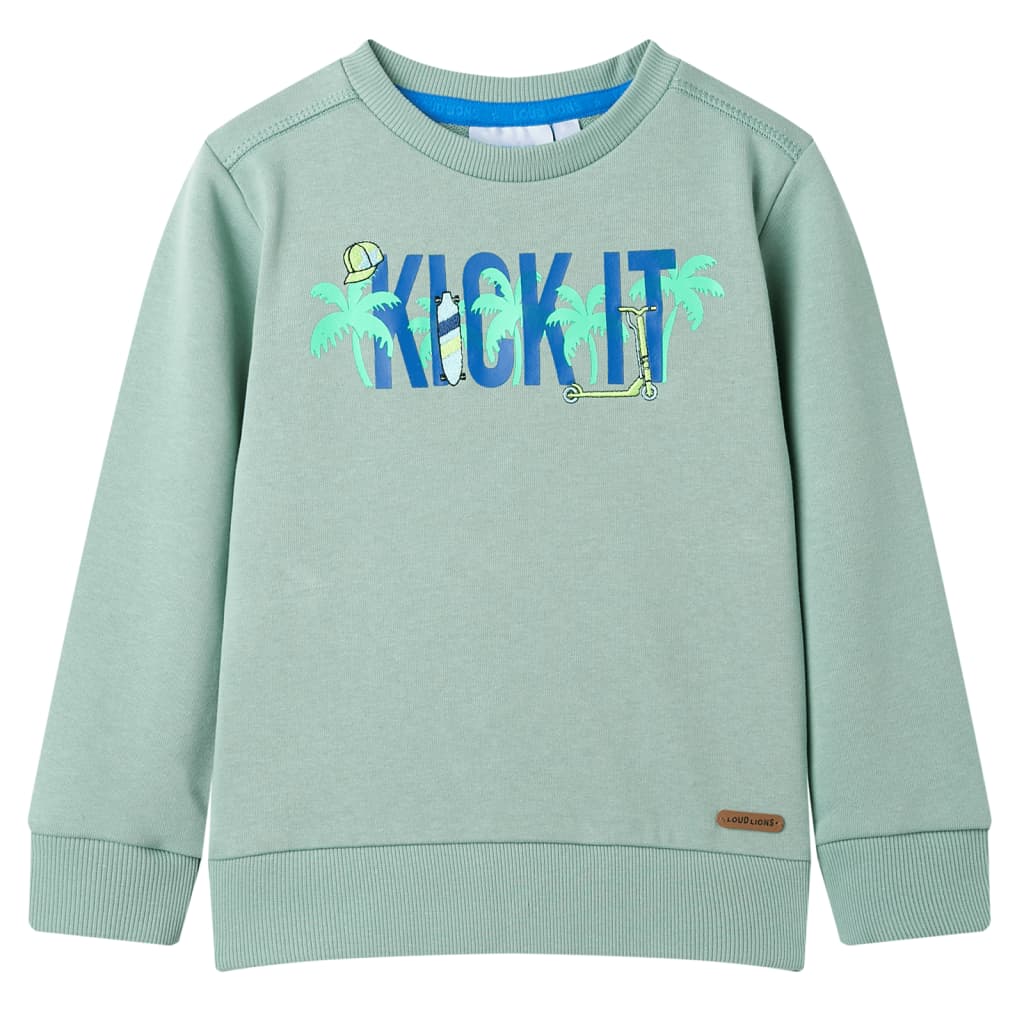 vidaXL Kinder-Sweatshirt Helles Khaki 104