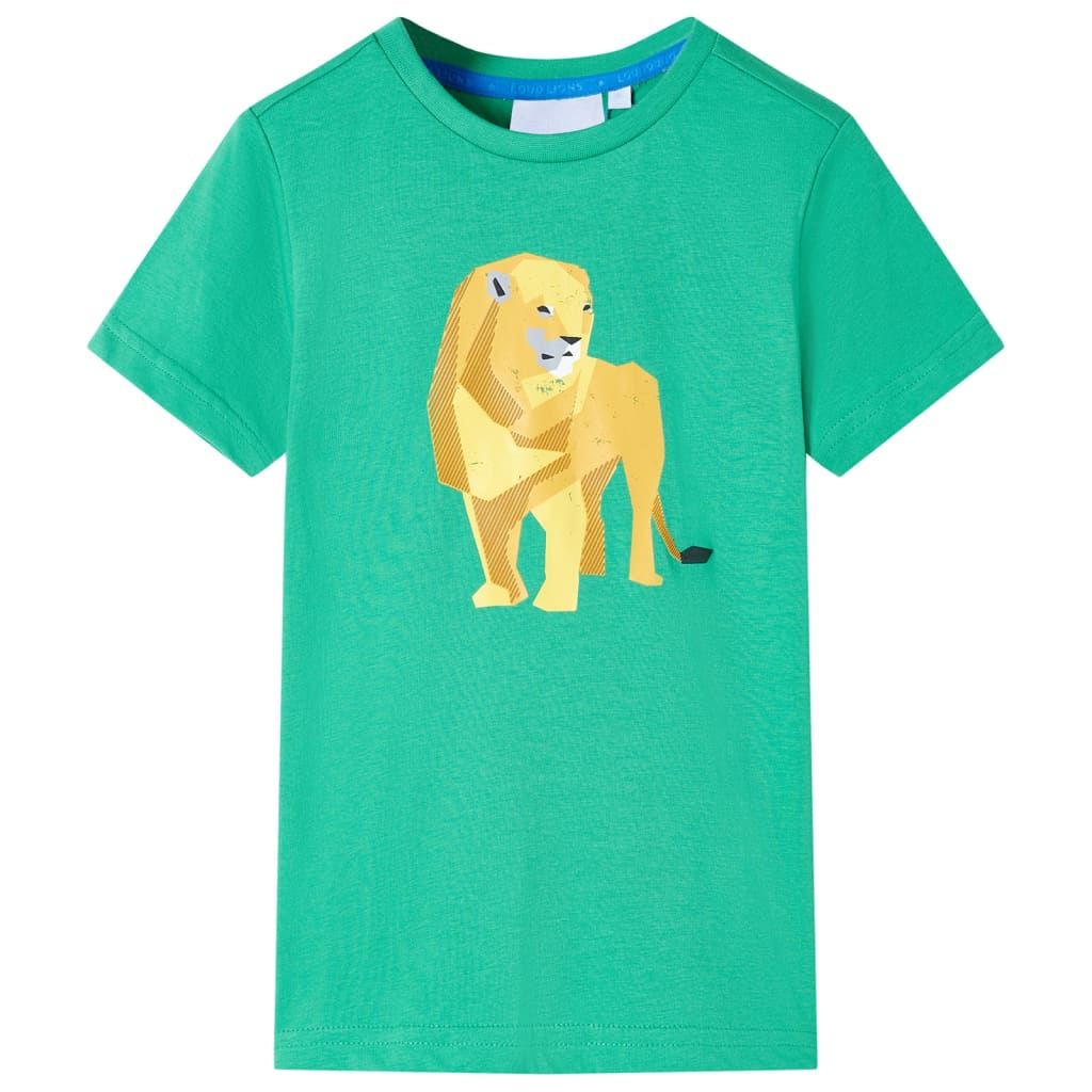 Tricou pentru copii, verde, 128