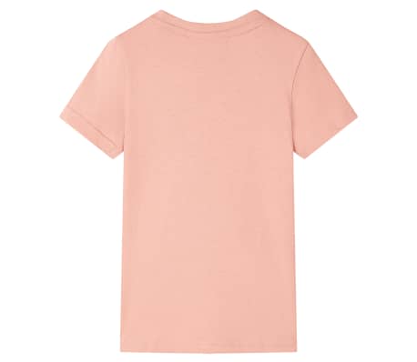 T-shirt pour enfants orange clair 92