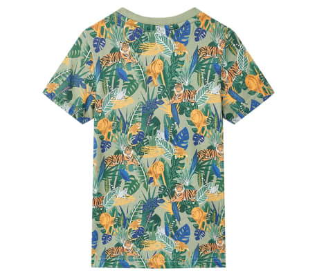 T-shirt pour enfants avec manches courtes multicolore 92