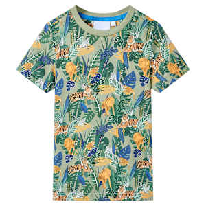 Otroška majica s kratkimi rokavi večbarvna 116