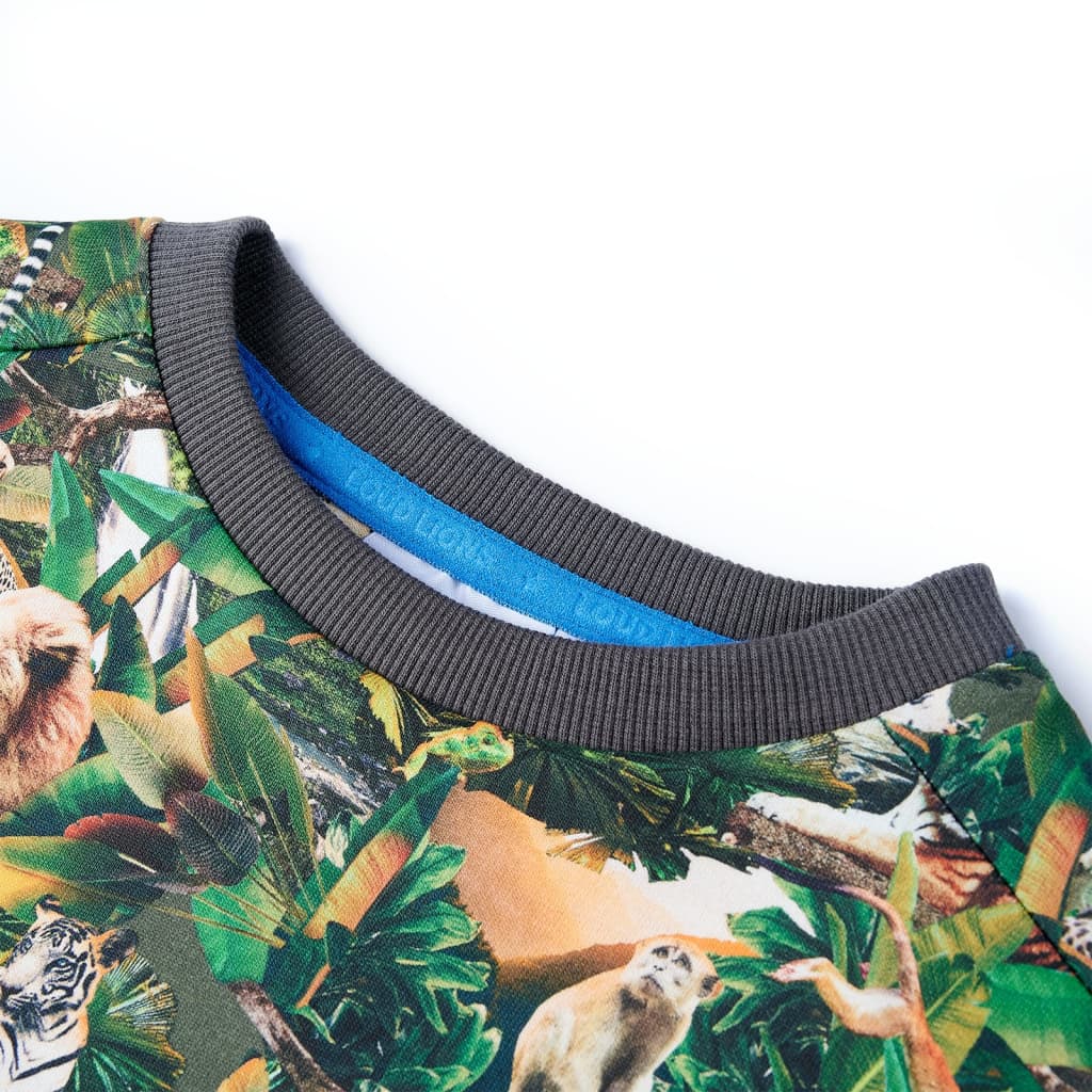 Thumbnail - vidaXL Kinder-Sweatshirt Dschungel-Motiv 104