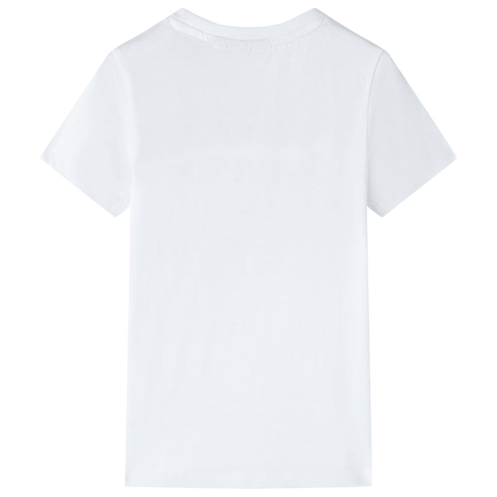 vidaXL Kindershirt 116 ecru afbeelding