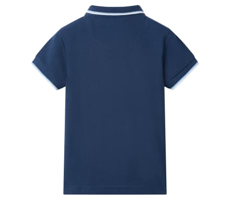 Tricou polo pentru copii, albastru &icirc;nchis, 140