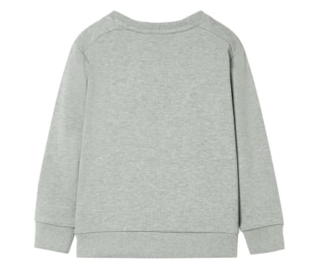 Kinder-Sweatshirt Hellkhaki Melange 128
